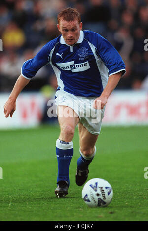 MARK PEMBRIDGE Everton FC 31 Juillet 2000 Banque D'Images