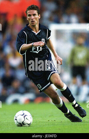 MARCO KURZ TSV 1860 MÜNCHEN LEEDS Elland Road 08 Août 2000 Banque D'Images