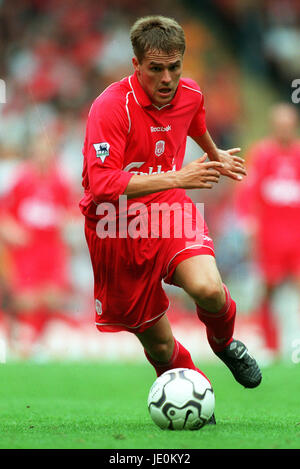 MICHAEL OWEN LIVERPOOL FC 13 Août 2000 Banque D'Images