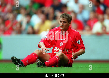 MICHAEL OWEN LIVERPOOL FC 13 Août 2000 Banque D'Images