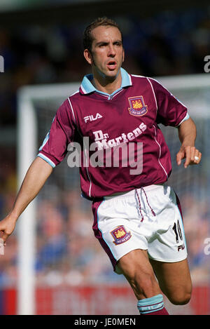 PAOLO DI CANIO West Ham United FC LONDON CHELSEA/Stamford Bridge 19 Août 2000 Banque D'Images