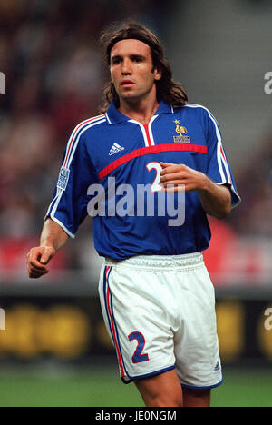 VINCENT CANDELA FRANCE & AS ROMA PARIS STADE DE FRANCE 02 Septembre 2000 Banque D'Images