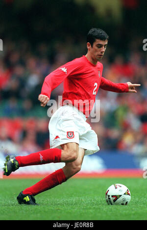 MARK DELANEY WALES & Aston Villa du Millennium Stadium de CARDIFF CARDIFF 07 Octobre 2000 Banque D'Images