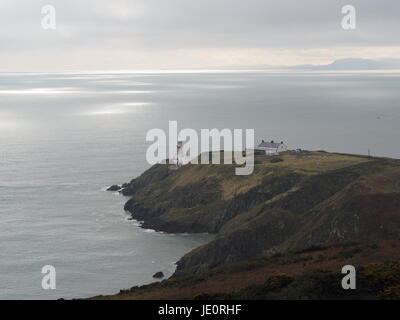 Phare sur une colline Banque D'Images