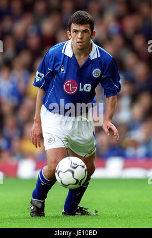 CALLUM DAVIDSON Leicester City FC 22 Septembre 2001 Banque D'Images