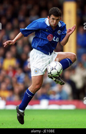 CALLUM DAVIDSON Leicester City FC 22 Septembre 2001 Banque D'Images