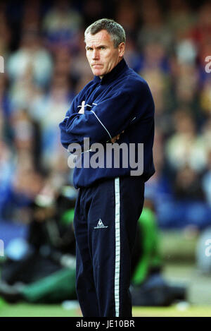 PETER TAYLOR Leicester City FC MANAGER 22 Septembre 2001 Banque D'Images