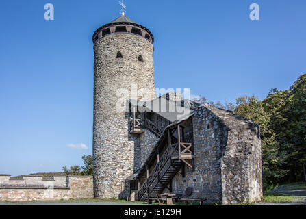 Burgruine an der Lahn Banque D'Images