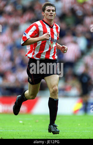KEVIN KILBANE Sunderland FC Sunderland SUNDERLAND STADIUM OF LIGHT 18 Août 2001 Banque D'Images