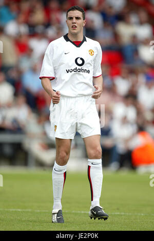 JOHN O'Shea MANCHESTER UNITED FC 27 Juillet 2002 Banque D'Images