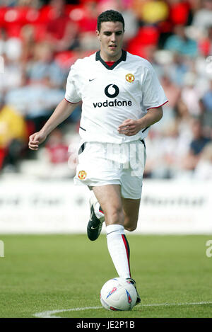 JOHN O'Shea. MANCHESTER UNITED FC BOURNMOUTH 27 Juillet 2002 Banque D'Images