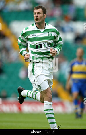 CHRIS SUTTON Glasgow Celtic FC 27 Juillet 2002 Banque D'Images