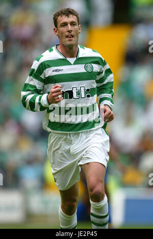 CHRIS SUTTON Glasgow Celtic FC 27 Juillet 2002 Banque D'Images