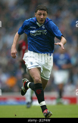 SHOTA ARVELADZE Glasgow Rangers FC 27 Juillet 2002 Banque D'Images