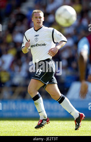 KEVIN NOLAN BOLTON WANDERERS FC STADE REEBOK BOLTON 01 Septembre 2002 Banque D'Images