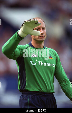 KASEY KELLER Tottenham Hotspur FC GOODISON PARK LIVERPOOL 17 Août 2002 Banque D'Images