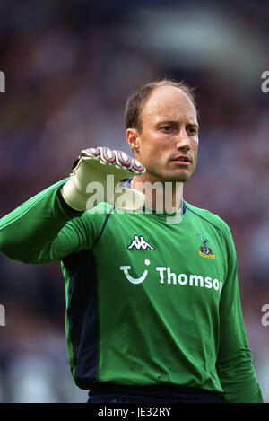 KASEY KELLER Tottenham Hotspur FC GOODISON PARK LIVERPOOL 17 Août 2002 Banque D'Images