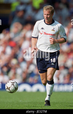 BEN THATCHER Tottenham Hotspur FC GOODISON PARK LIVERPOOL 17 Août 2002 Banque D'Images