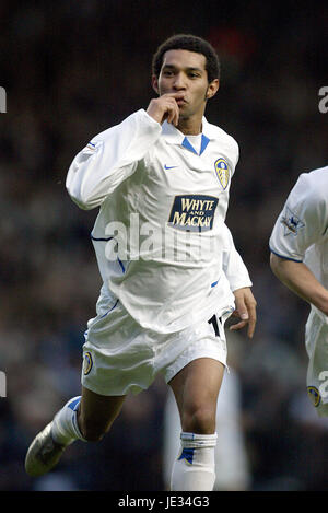 JERMAINE PENNANT LEEDS UNITED FC ELLAND ROAD LEEDS 06 Décembre 2003 Banque D'Images