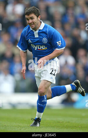 DAMIEN JOHNSON BIRMINGHAM CITY FC ST ANDREWS BIRMINGHAM ENGLAND 19 Octobre 2003 Banque D'Images