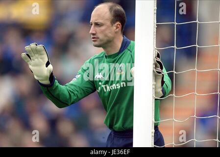 KASEY KELLER Tottenham Hotspur FC STADE WALKERS LEICESTER ANGLETERRE 19 Octobre 2003 Banque D'Images