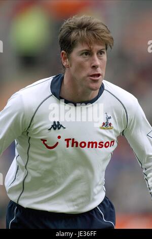 DARREN ANDERTON Tottenham Hotspurs FC STADE WALKERS LEICESTER ANGLETERRE 19 Octobre 2003 Banque D'Images