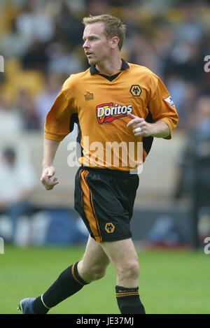 JODY CRADDOCK WOLVERHAMPTON WANDERS FC MOLINEUX WOLVERHAMPTON ENGLAND 20 Septembre 2003 Banque D'Images