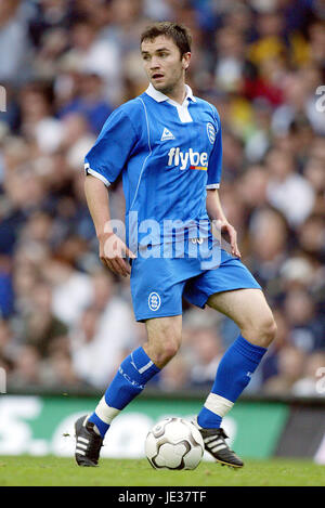 DAMIEN JOHNSON BIRMINGHAM CITY FC ELLAND ROAD LEEDS 20 Septembre 2003 Banque D'Images