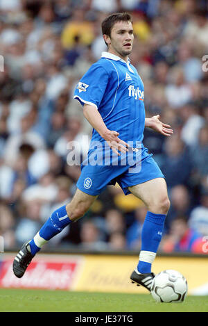 DAMIEN JOHNSON BIRMINGHAM CITY FC ELLAND ROAD LEEDS 20 Septembre 2003 Banque D'Images