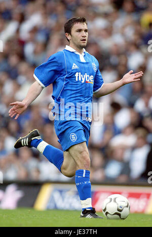 DAMIEN JOHNSON BIRMINGHAM CITY FC ELLAND ROAD LEEDS 20 Septembre 2003 Banque D'Images