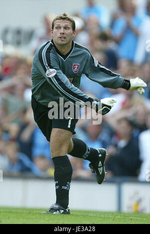 JAMES WALKER WALSALL FC HIGHFIELD ROAD COVENTRY 16 Août 2003 Banque D'Images
