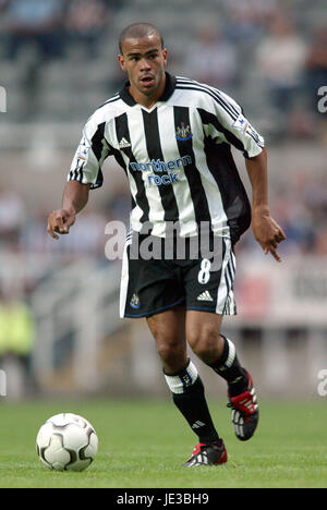 KIERON DYER NEWCASTLE UNITED FC ST JAMES PARK NEWCASTLE ANGLETERRE 05 Août 2003 Banque D'Images