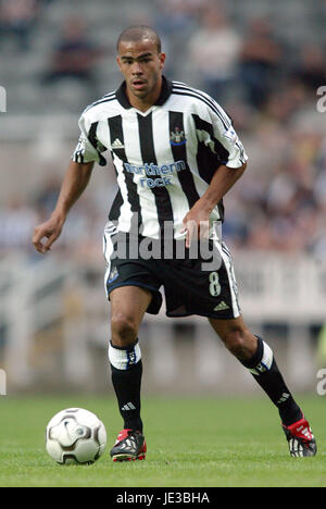 KIERON DYER NEWCASTLE UNITED FC ST JAMES PARK NEWCASTLE ANGLETERRE 05 Août 2003 Banque D'Images