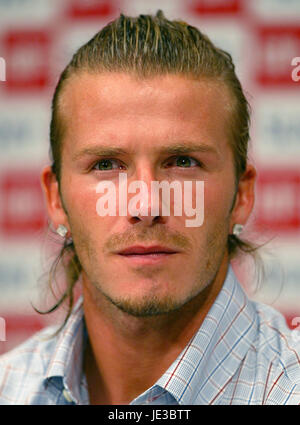 DAVID BECKHAM REAL MADRID FC TOKYO JAPON 04 Août 2003 Banque D'Images