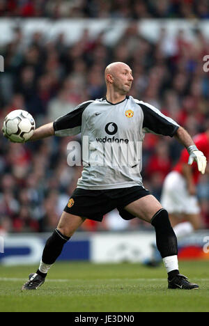 FABIEN BARTHEZ MANCHESTER UNITED FC 23 Avril 2003 Banque D'Images