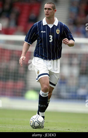 LEE WILKIE ECOSSE & DUNDEE FC HAMPDEN PARK GLASGOW ECOSSE 29 Mars 2003 Banque D'Images