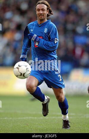 DUGARRY D.), Birmingham City FC STADE REEBOK BOLTON 01 Février 2003 Banque D'Images