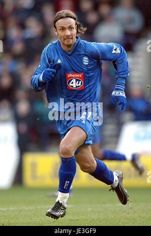 DUGARRY D.), Birmingham City FC STADE REEBOK BOLTON 01 Février 2003 Banque D'Images