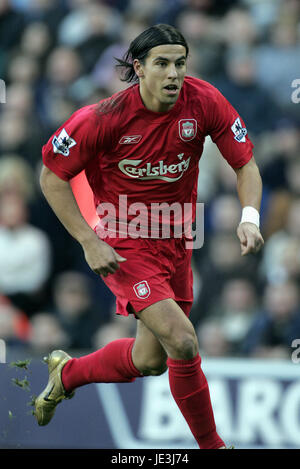 MILAN BAROS LIVERPOOL FC ANFIELD LIVERPOOL Angleterre 19 Décembre 2004 Banque D'Images