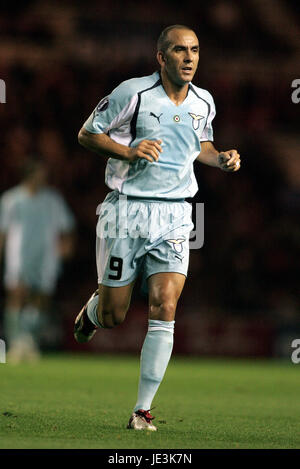 PAOLO DI CANIO LAZIO STADE RIVERSIDE MIDDLESBROUGH ANGLETERRE 04 Novembre 2004 Banque D'Images