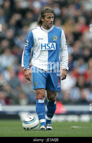 TUGAY Blackburn Rovers FC BLACKBURN EWOOD PARK ANGLETERRE 02 Octobre 2004 Banque D'Images