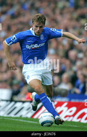 JESPER GRONKJAER BIRMINGHAM CITY FC ST ANDREWS BIRMINGHAM ENGLAND 18 Septembre 2004 Banque D'Images