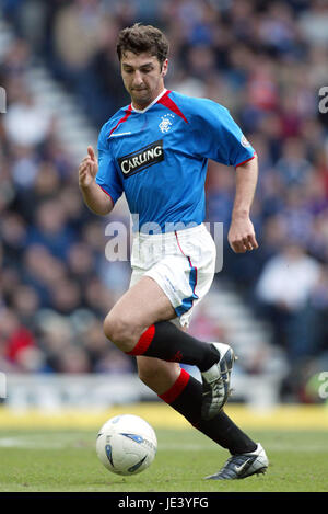 ZURAB KHIZANISHVILI Glasgow Rangers FC EN ÉCOSSE GLASGOW IBROX 28 Mars 2004 Banque D'Images