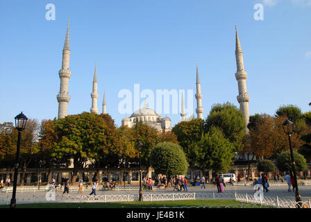 Mosquée bleue istanbul Banque D'Images