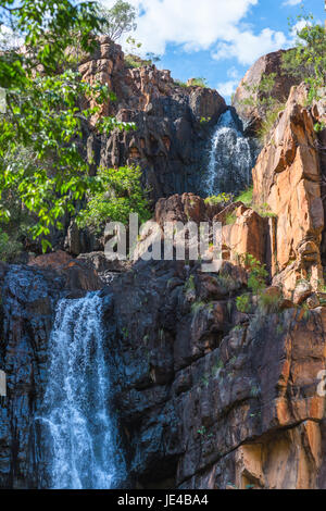 L'Australie, Territoire du Nord, Katherine. Nitmiluk (Katherine) Gorge National Park. Banque D'Images