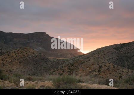 Belle Vallée de Alhama, La région viticole de Rioja, Espagne. Banque D'Images