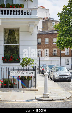 Cadogan Place, London, UK Banque D'Images