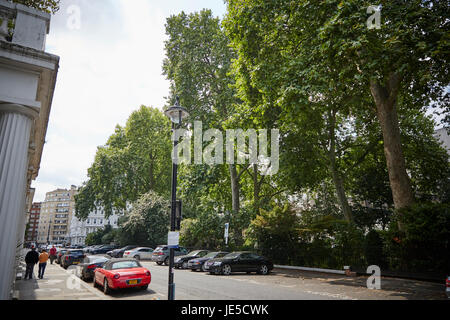 Lowndes carrés, Londres, Royaume-Uni Banque D'Images