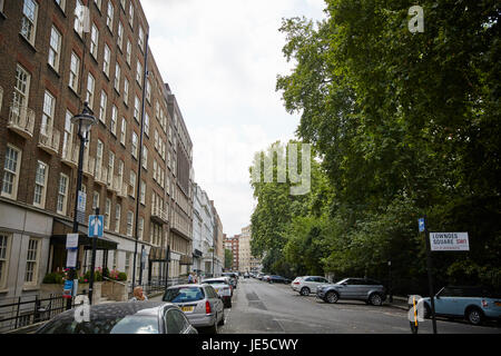 Lowndes carrés, Londres, Royaume-Uni Banque D'Images