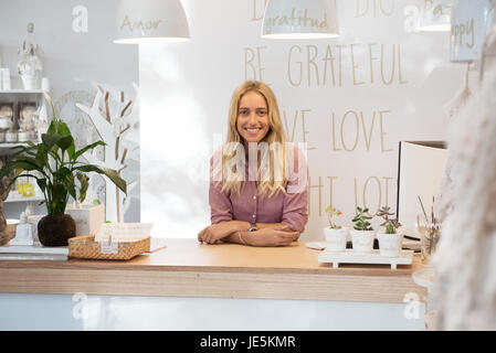 Propriétaire de petite entreprise, portrait Banque D'Images